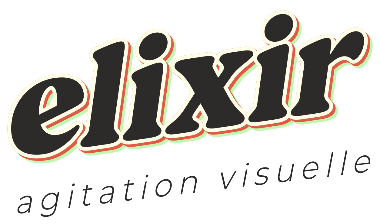 logo elixir agitation visuelle