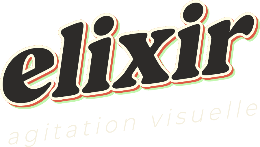 logo d'elixir agitation visuelle